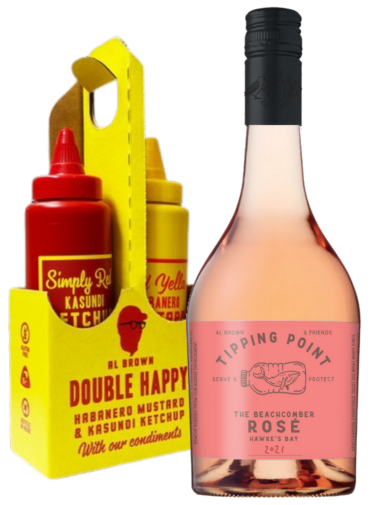 Rosé - Case of 6 with 1 x Double Happy Caddy Bundle Deal